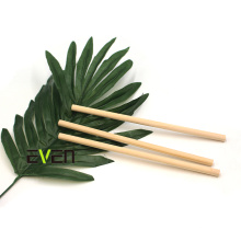 Canudos reutilizáveis ​​de bambu orgânico natural canudo ecológico com escova de limpeza